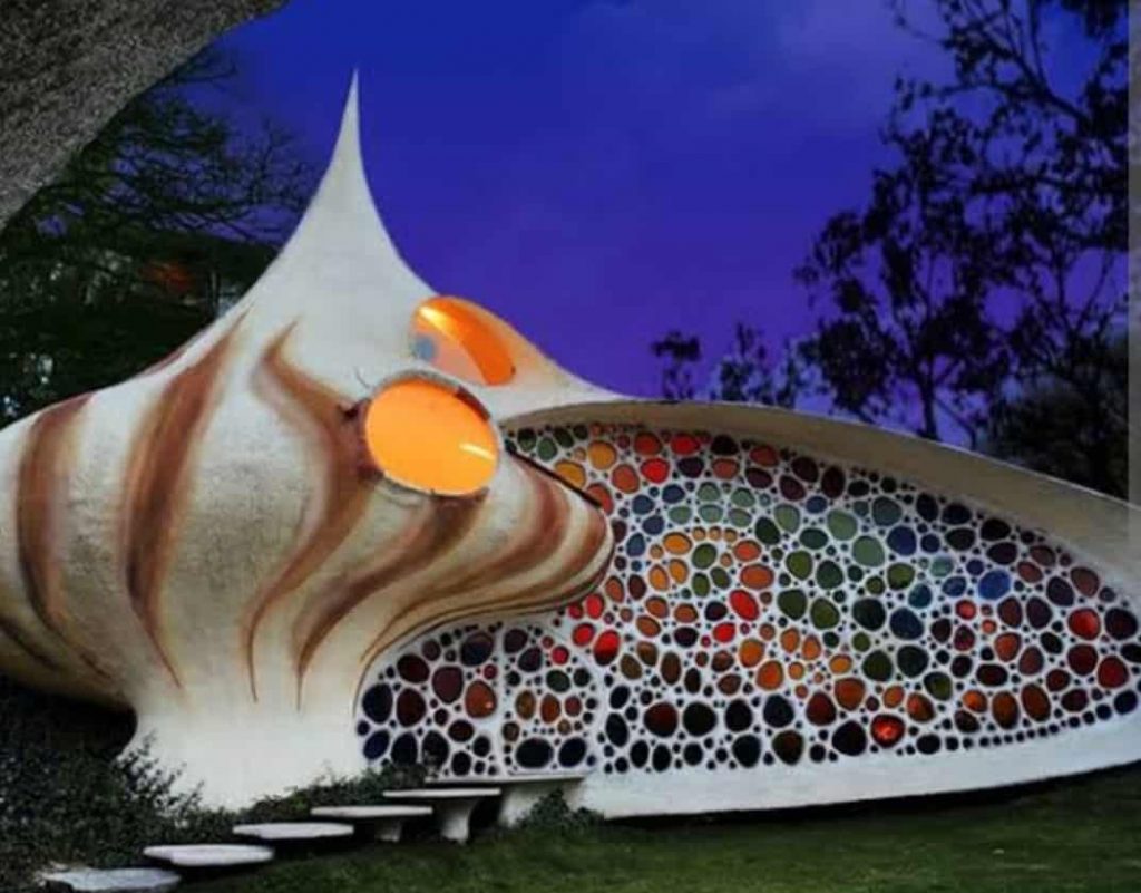 Nautilus Giant Seashell House, Mexico