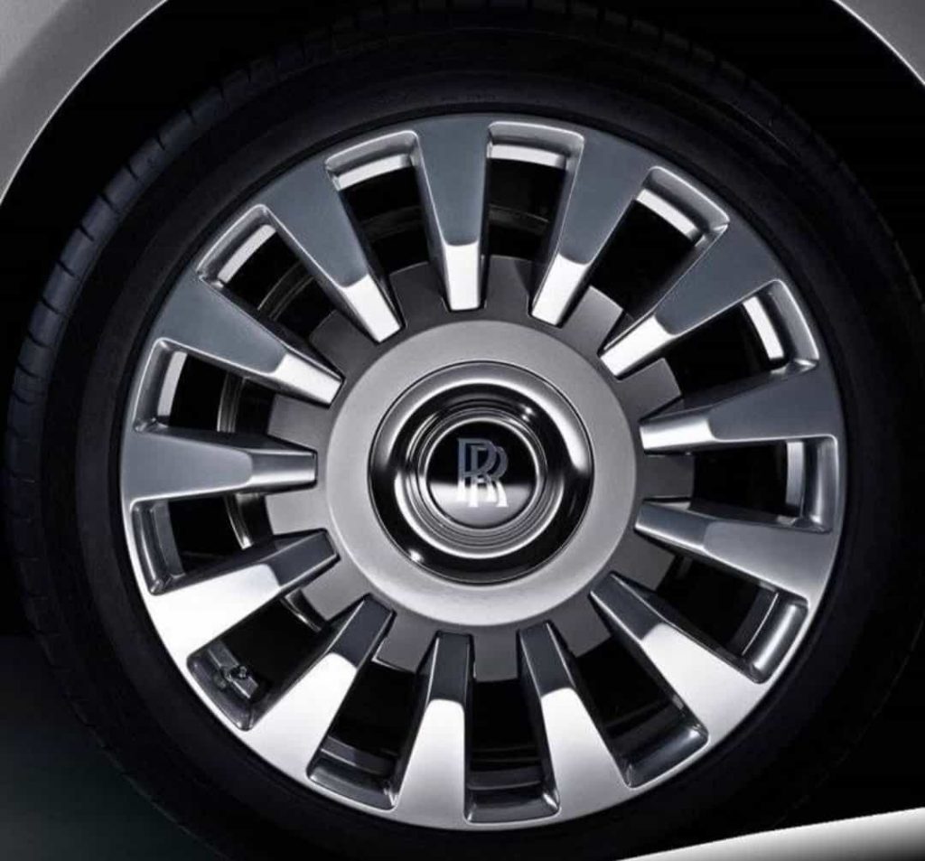 Rolls-Royce Logo On The Wheel