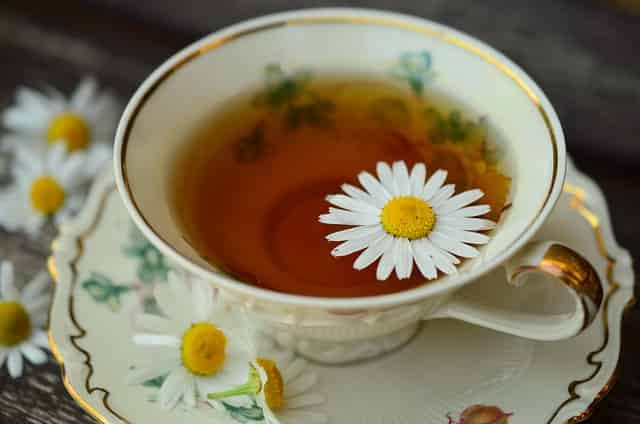 Drink chamomile tea