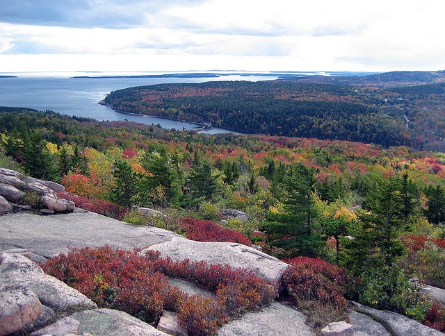 The Acadia National Park, Maine