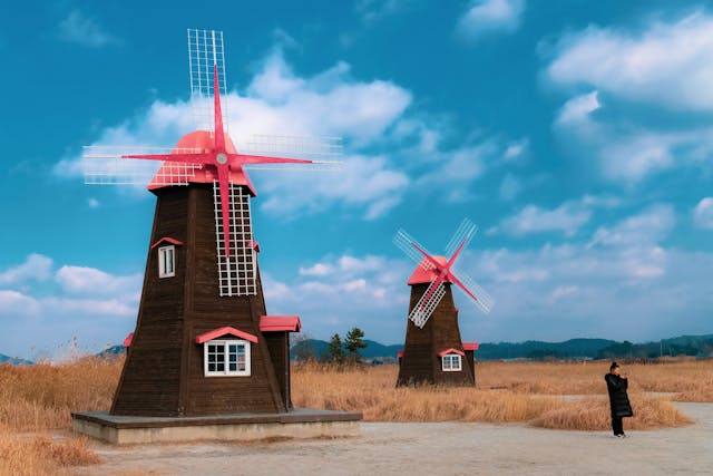 Old Windmills